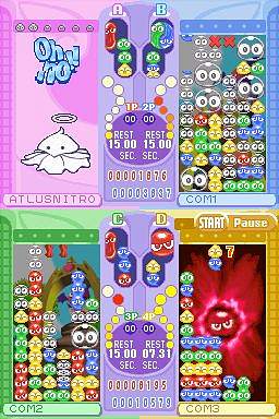 Puyo Pop Fever - DS/DSi Screen