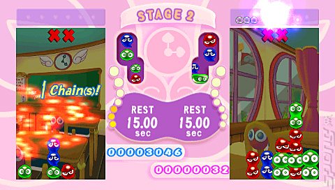 Puyo Pop Fever - PSP Screen