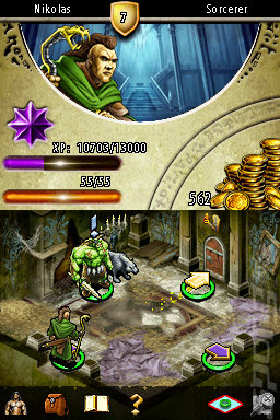 Puzzle Quest II - DS/DSi Screen