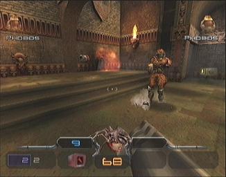 Quake III Arena - Dreamcast Screen