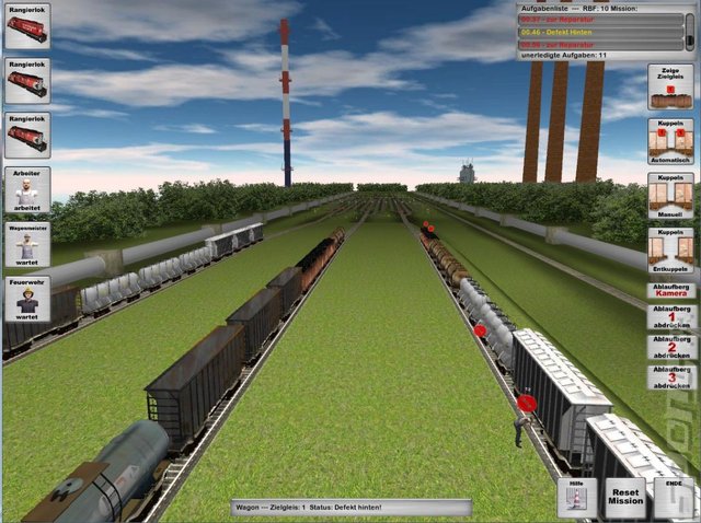 Rail Cargo Simulator - PC Screen