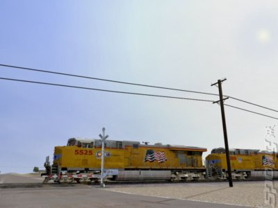 Rail Simulator - PC Screen