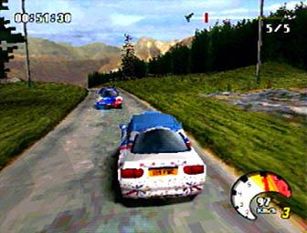 Rally Championship - PlayStation Screen