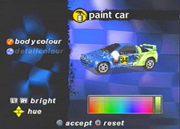 Rally Cross 2 - PlayStation Screen