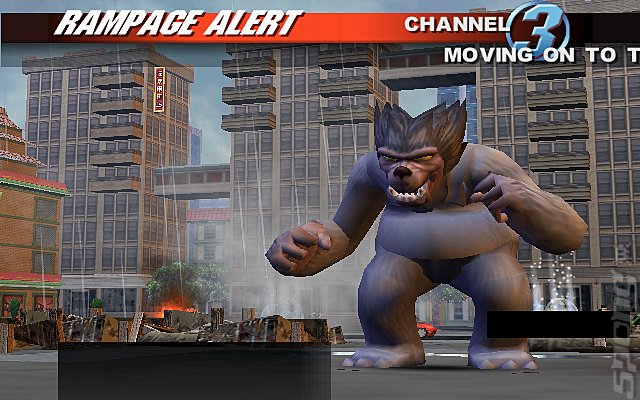 Rampage: Total Destruction - PS2 Screen