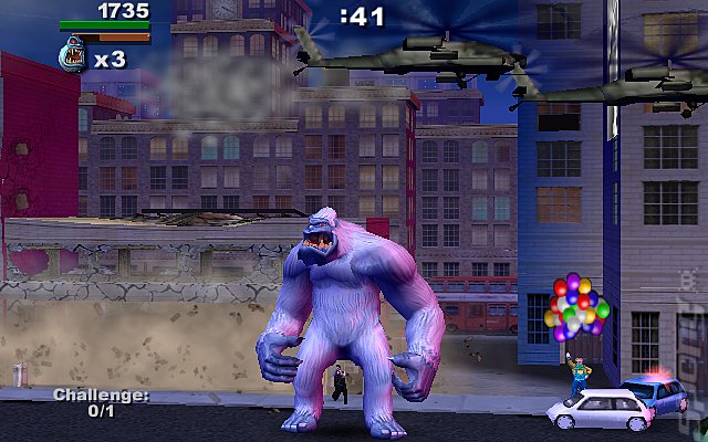 Rampage: Total Destruction - PS2 Screen