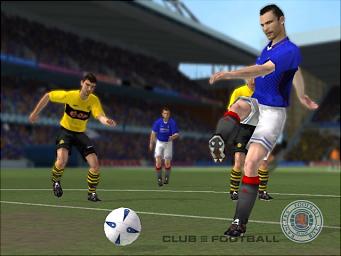 Rangers Club Football - PS2 Screen