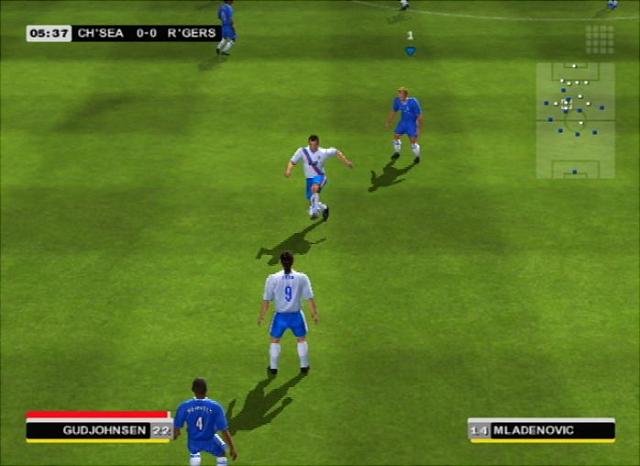 Rangers Club Football 2005 - Xbox Screen