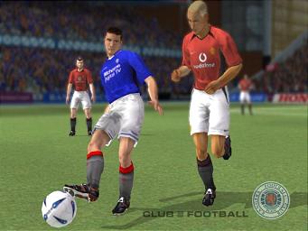 Rangers Club Football - PS2 Screen