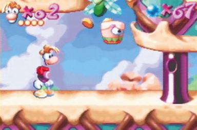 Rayman - GBA Screen