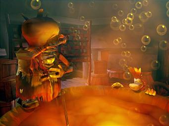 Rayman 3: Hoodlum Havoc - PS2 Screen