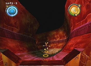 Rayman Rush - PlayStation Screen