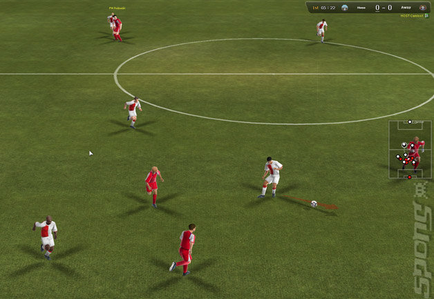 Real Soccer Online - PC Screen