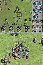 Real Time Conflict: Shogun Wars - DS/DSi Screen