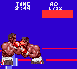 Riddick Bowes Boxing - Game Gear Screen