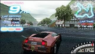 Ridge Racer - PSP Screen