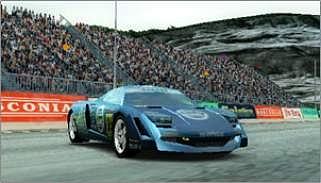 Ridge Racer - PSP Screen