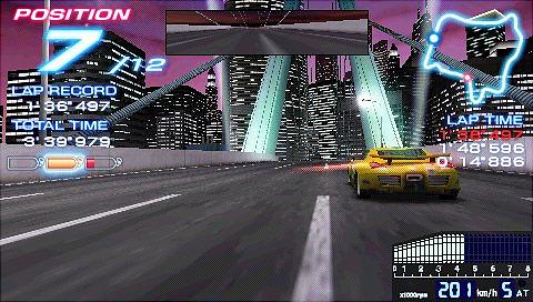 Ridge Racer - PSP Screen