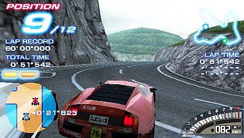 Ridge Racer - PSP Screen