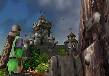 Robin Hood: Defender of the Crown - Xbox Screen