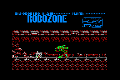 Robozone - C64 Screen