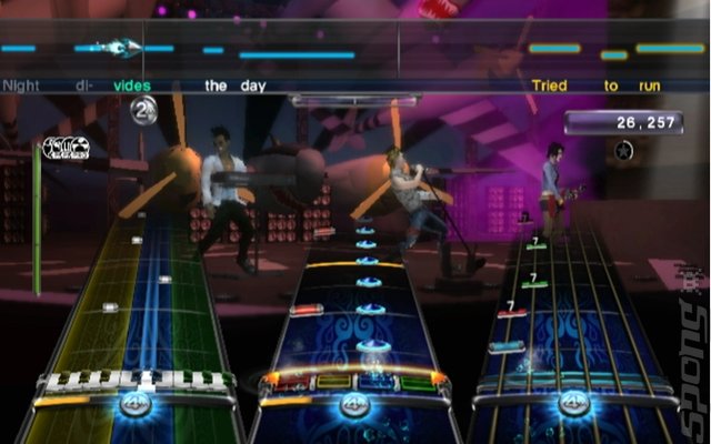 Rock Band 3 - Wii Screen