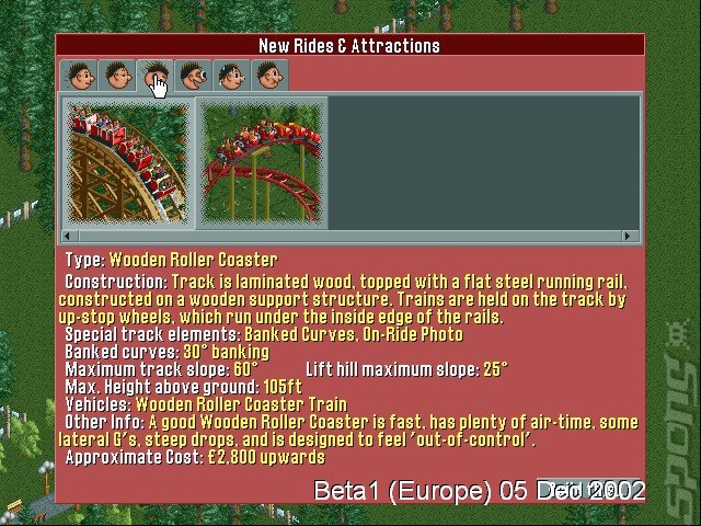 Rollercoaster Tycoon 1, 2 & 3 - PC Screen