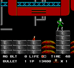 Rolling Thunder - NES Screen