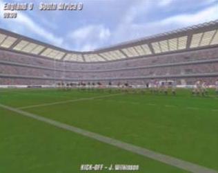 Rugby - PS2 Screen