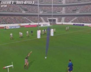 Rugby - PS2 Screen