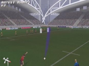 Rugby - PS2 Screen