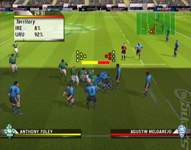 Rugby Challenge 2006 - Xbox Screen