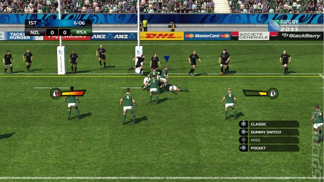 Rugby World Cup 2011 - Xbox 360 Screen