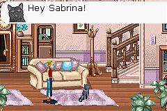 Sabrina The Teenage Witch: Potion Commotion - GBA Screen