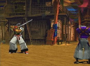 Samurai Shodown - Warriors Rage - PlayStation Screen