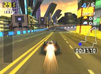 San Francisco Rush 2049 - Dreamcast Screen