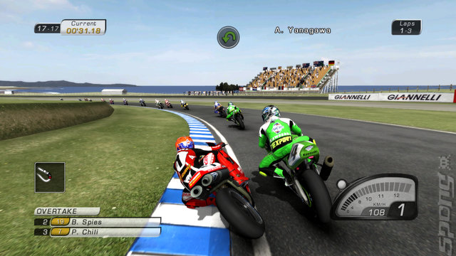 SBK X: Superbike World Championship - Xbox 360 Screen