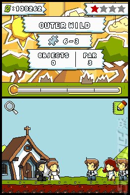 Scribblenauts - DS/DSi Screen