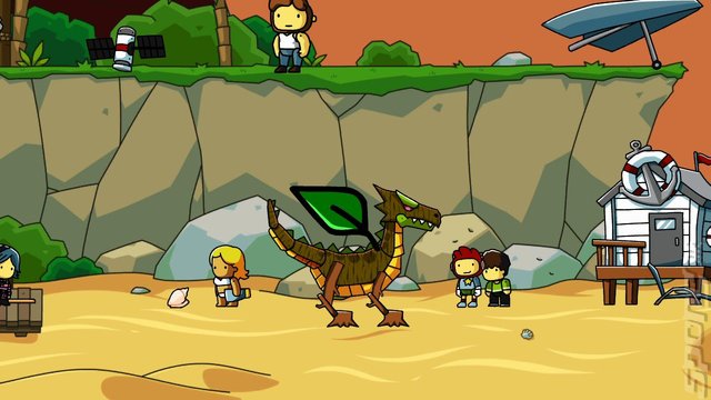 Scribblenauts Unlimited - Wii U Screen