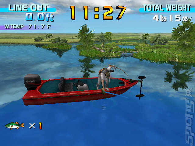 Sega Bass Fishing - Wii Screen