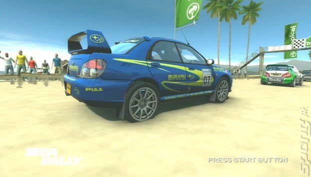 SEGA Rally - PC Screen