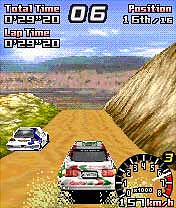 Sega Rally Championship - N-Gage Screen