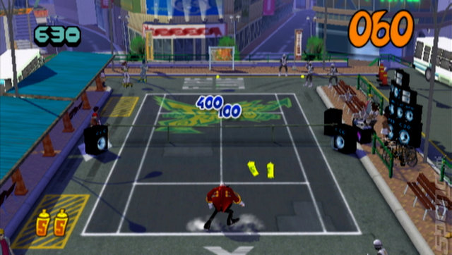 SEGA Superstars Tennis - Wii Screen