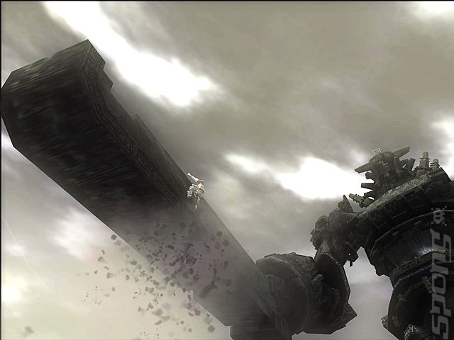 shadow of the colossus ps2 start screen