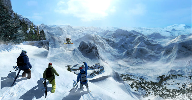 Shaun White Snowboarding - PC Screen