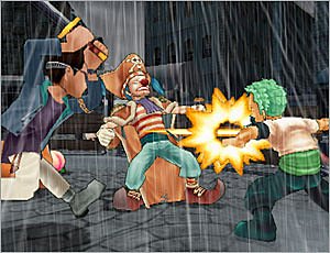 Shonen Jump's One Piece Grand Battle - PS2 Screen