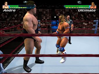 Showdown: Legends of Wrestling - PS2 Screen