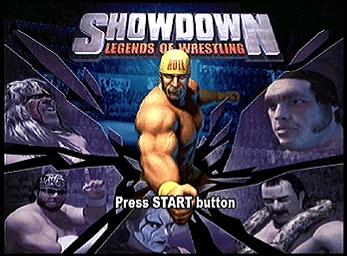 Showdown: Legends of Wrestling - PS2 Screen
