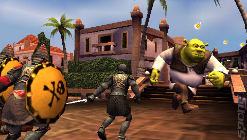 Shrek the Third - PSP Screen