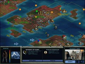 Sid Meier's Alpha Centauri - Power Mac Screen